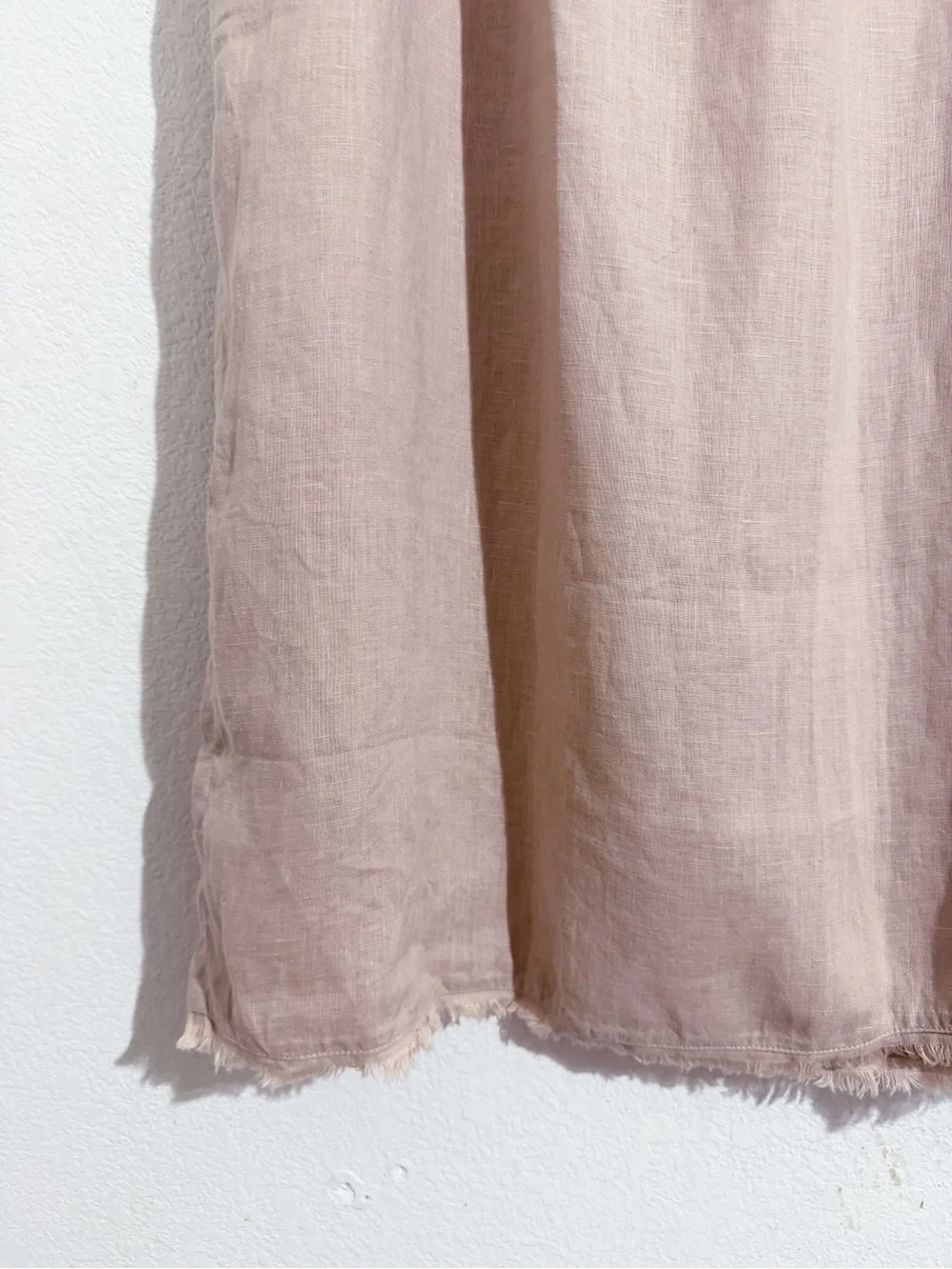 NWT Nomad The Label Aurora French Linen Maxi Skirt in Tea Rose